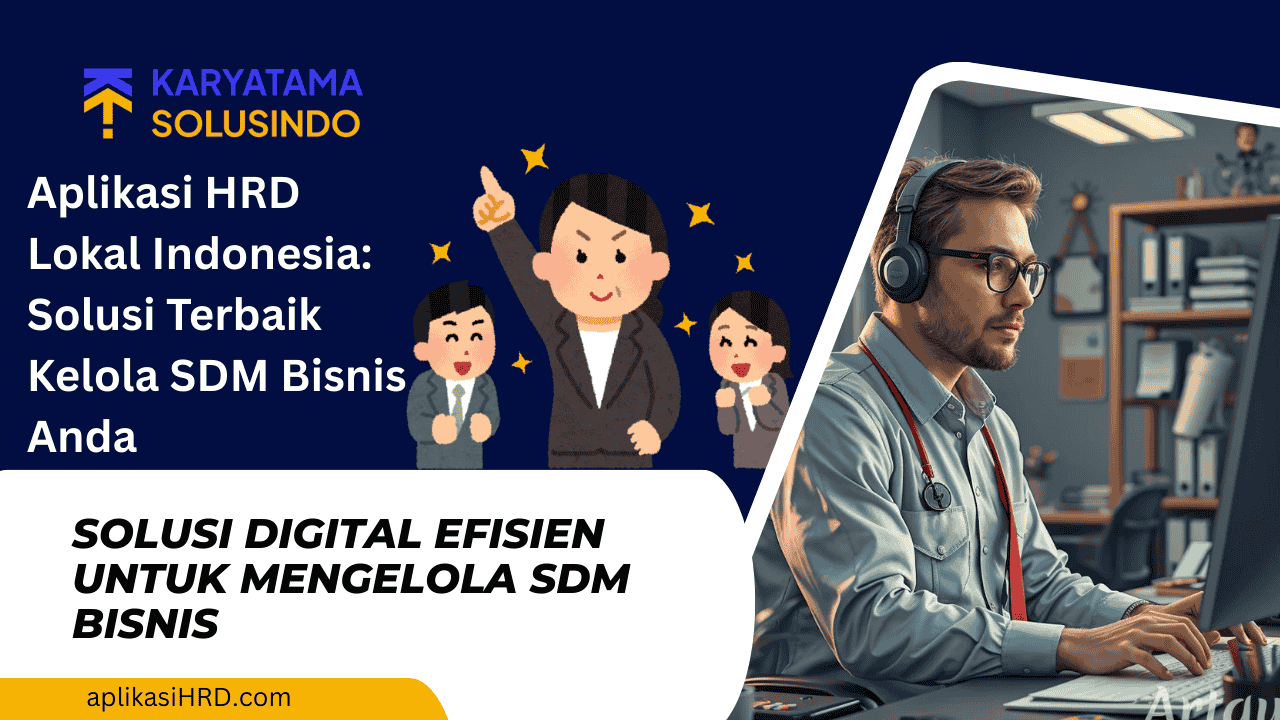 Aplikasi HRD Lokal Indonesia: Solusi Terbaik