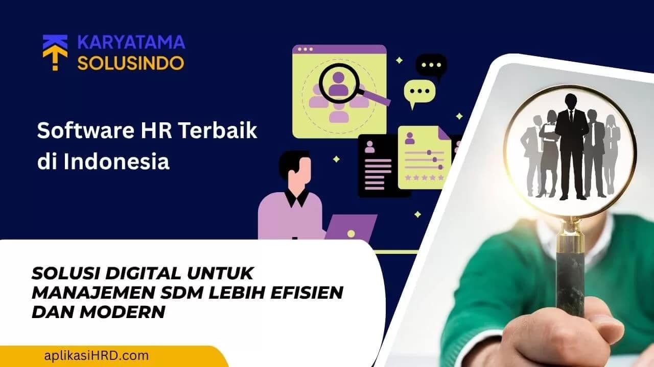 Software HR Terbaik di Indonesia untuk Perusahaan